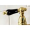 Kingston Brass KS1277PKLBS Duchess Bridge Kitchen Faucet W/Brass Sprayer, Brass KS1277PKLBS - alternate 4